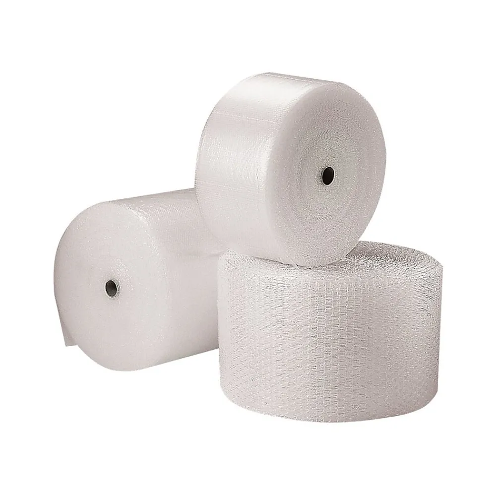 New Unbranded 3/16" 48" x 750` Slit 16" Perfed 12" Small Bubble ...(3 rolls/bundle)