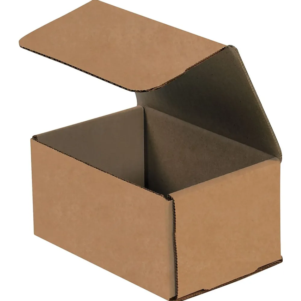 New Partners Brand 7 1/8" x 5" x 3" Corrugated Mailers, 50/Bundle (MLR3K)
