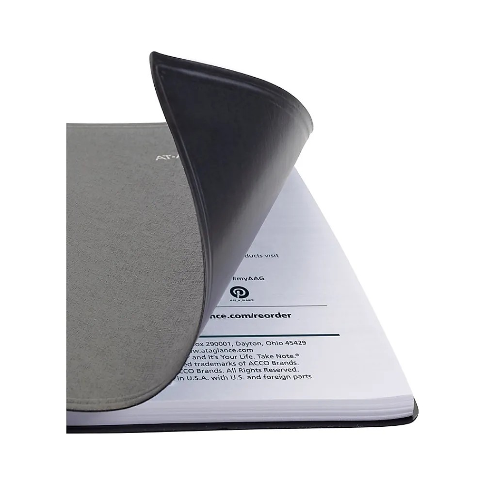 2025 Planners|AT-A-GLANCE 2025 DayMinder 5" x 8" Weekly Appointment Book, Faux Leather Cover, Black (G200-00-25)