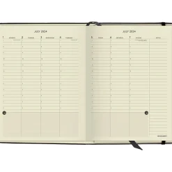 Academic Planners|AT-A-GLANCE 2024-2025 Plan. Write. Remember. 7.5" x 10" Academic Weekly & Monthly Appointment Book, Paperboard Cover, Black