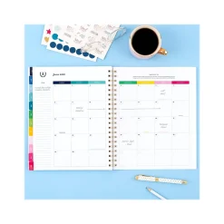 Academic Planners|AT-A-GLANCE 2024-2025 Simplified by Emily Ley Happy Stripe 8.5