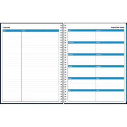 Academic Planners|Blue Sky 2024-2025 Collegiate Navy 8.5