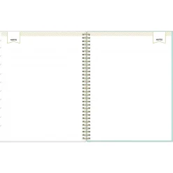 Academic Planners|Blue Sky 2024-2025 Day Designer Flower Field Mint 8.5