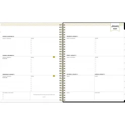 2025 Planners|Blue Sky 2025 Day Designer Swiss Dot 8.5