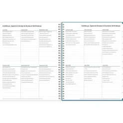 Academic Planners|Blue Sky 2024-2025 Ditsy Dapple Light 8.5