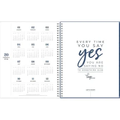 2025 Planners|Blue Sky 2025 inkWELL Press Twilight Blooms 8.5