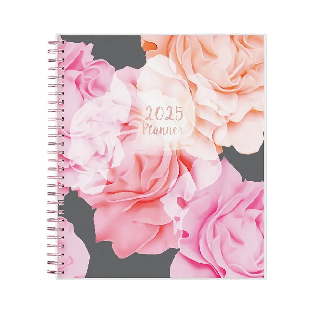 2025 Planners|Blue Sky 2025 Joselyn 8" x 10" Monthly Planner, Plastic Cover, Multicolor (110395-25)
