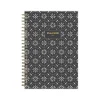 2025 Planners|Blue Sky 2025 Makeera 5" x 8" Weekly & Monthly Planner, Plastic Cover, Dark Gray/White (150783)
