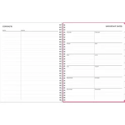 2025 Planners|Blue Sky 2025 Orchid 8.5