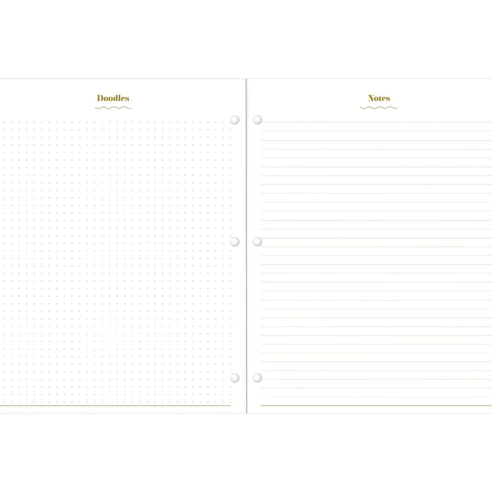 Academic Planners|Blue Sky 2024-2025 The House That Lars Built Aster 8.5" x 11" Academic Monthly Planner, Paper Cover, Multicolor (145925)
