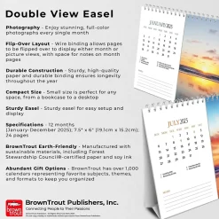2025 Calendars|BrownTrout 2025 Beaches 7.5