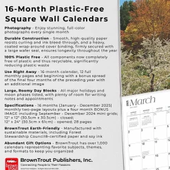 2025 Calendars|BrownTrout 2025 Michigan Nature 12