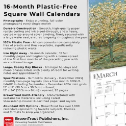 2025 Calendars|BrownTrout 2025 Vincent van Gogh 12