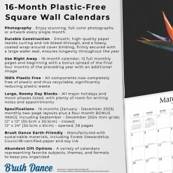 2025 Calendars|Brush Dance 2025 In the Garden 12