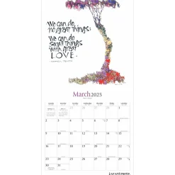 2025 Calendars|Brush Dance 2025 Live with Intention 12