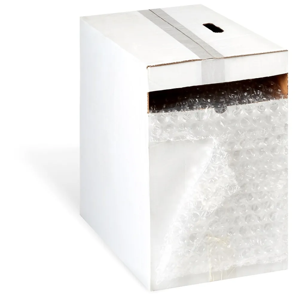 Online Staples 5/16" Bubble Roll with Dispenser, 12" x 100' (ST53954)
