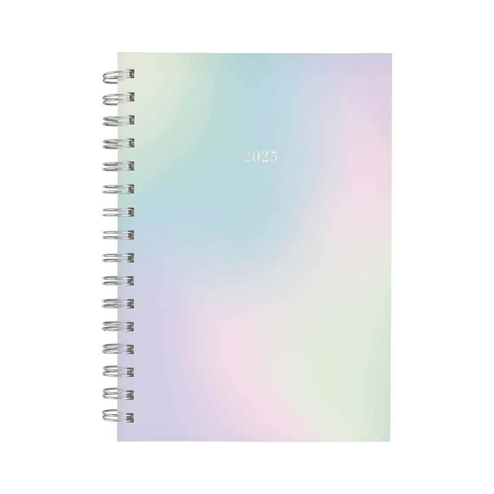 2025 Planners|Cambridge 2025 Ombre 5.5" x 8.5" Weekly & Monthly Planner, Poly Cover, Multicolor (1731-200-25)