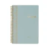 Academic Planners|Cambridge 2024-2025 WorkStyle Classic 5.5" x 8.5" Academic Weekly & Monthly Planner, Plastic Cover, Mellow Frost