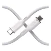 Fluid USB-C to USB-C Charging Cable, 5 ft., Powder (3E0793-PDW8NA)<360 Electrical Discount