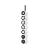360 Electrical Powercurve 4-Outlet 4-USB Port Surge Protector, 5', White (3E0778-WVG4NA)