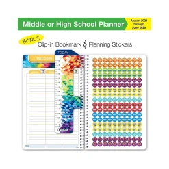 Academic Planners|Global Printed Products 2024-2025 White Brick 5.5