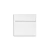 Sale LUX 80 lb 5 3/4" x 5 3/4" Recycled Peel & Press Square Envelopes, White, 50/Pack