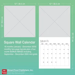 2025 Calendars|BrownTrout 2025 Motor Club Supercars 12