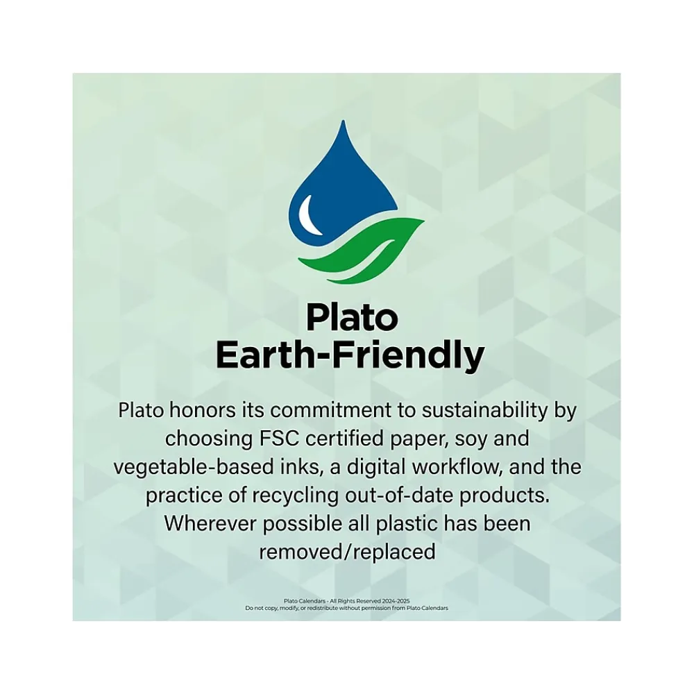 Academic Planners|Plato 2024-2025 Pen & Ink 6" x 7.75" Academic Weekly Planner, Hardcover, Ivory/Ebony (9781975480417)