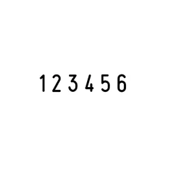 Stamps & Stamp Pads|2000 Plus Classic Line 2006 Numbering Stamp,