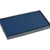 Stamps & Stamp Pads|Accu-Stamp 2000 PLUS Replacement Ink Pads for 2000 PLUS Printer Series, Blue, 3 1/8" x 1/4", Each (065474)