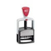 Stamps & Stamp Pads|2000 Plus S Self-Inking Message/Date Rectangle Stamp, Black Ink (011029)
