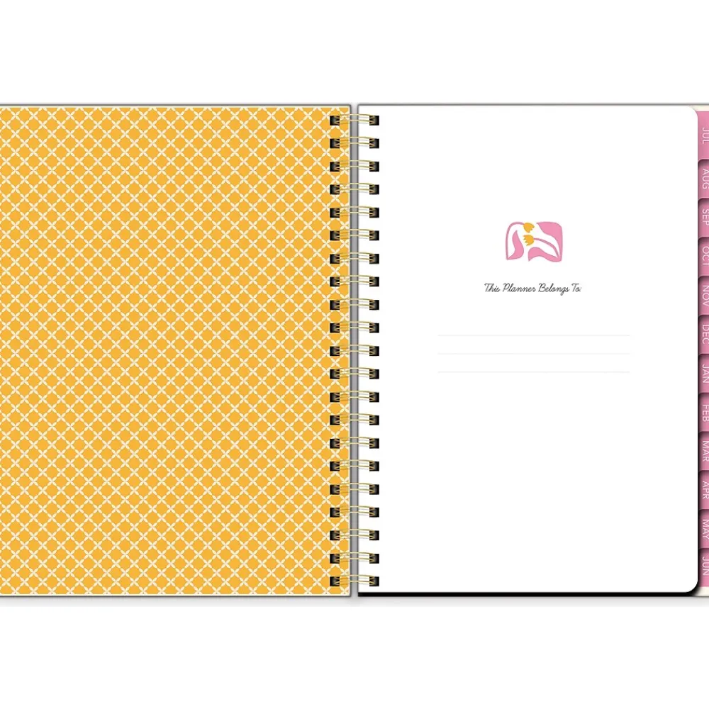 Academic Planners|Southworth 2024-2025 Rustic Citrus 8.5" x 11" Academic Weekly & Monthly Planner, Multicolor (91366)