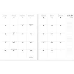 2025 Planners|TF Publishing 2025 9" x 11" Monthly Planner, Paperboard Cover, Hazy and Purple (25-4706)