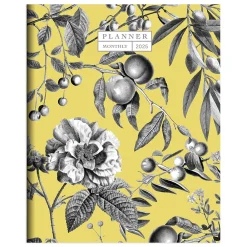 2025 Planners|TF Publishing 2025 6.5" x 8" Monthly Planner, Paperboard Cover, Beyond the Pale Yellow (25-4202)