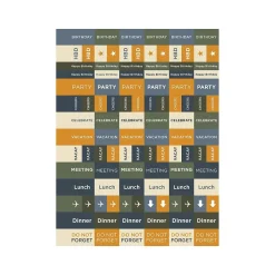 Academic Planners|TF Publishing 2024-2025 Elements Series Denim 6