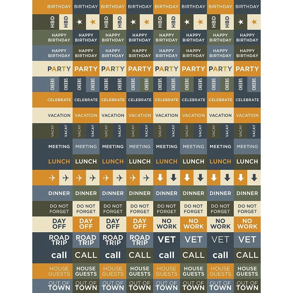 2025 Planners|TF Publishing 2025 Geometric 9" x 11" Weekly & Monthly Planner, Paperboard Cover, Multicolored (25-9702)