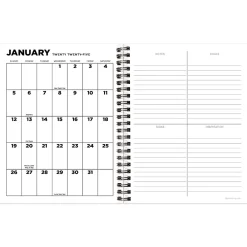 2025 Planners|TF Publishing 2025 Maxine 6.5" x 8" Weekly & Monthly Planner, Paperboard Cover, Multicolor (25-9228)