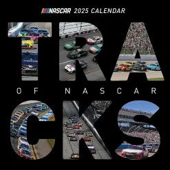 2025 Calendars|TF Publishing 2025 Nascar Tracks 12" x 12" Monthly Wall Calendar (25-1019)