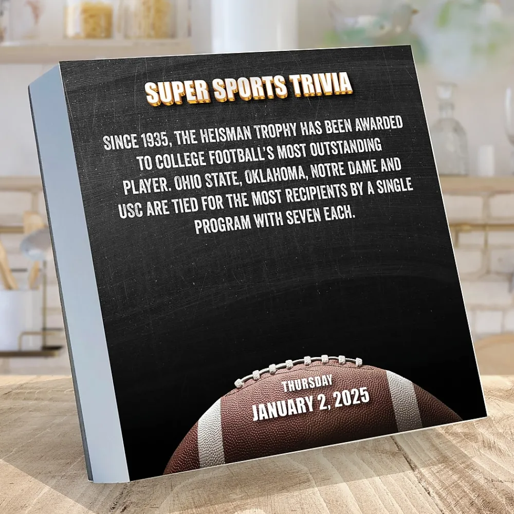2025 Calendars|TF Publishing 2025 Sports Facts & Trivia 5.25" x 5.25" Day-to-Day Calendar (25-3022)