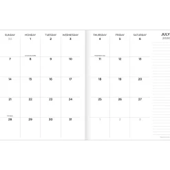Academic Planners|TF Publishing 2024-2025 Tie-Dye 6.5" x 8" Academic Monthly Planner, Paperboard Cover, Multicolor (AY25-4214)