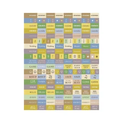 Academic Planners|TF Publishing 2024-2025 White Lotus Series Byzantine Tile 8.5