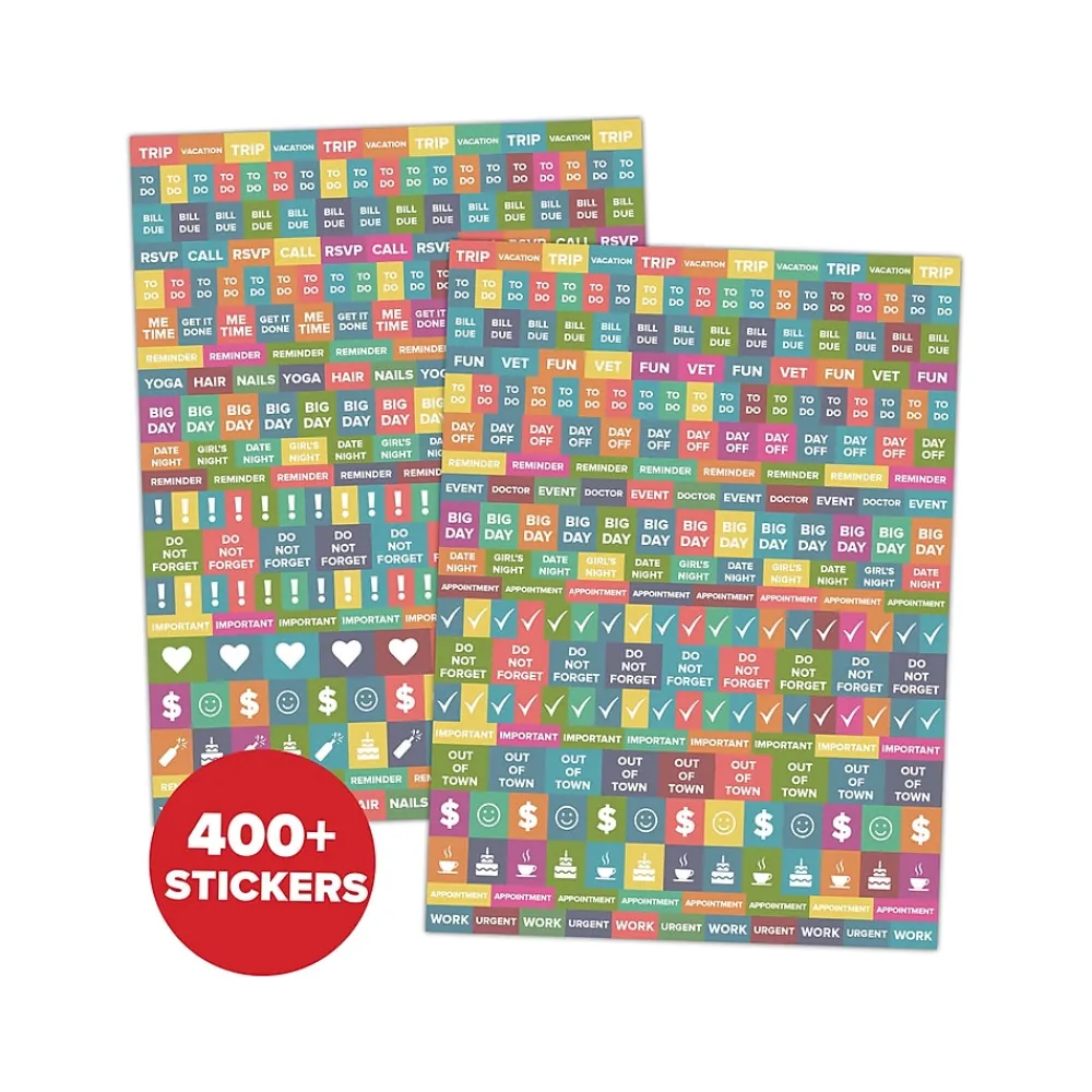 Academic Planners|Willow Creek 2024-2025 Paris 8.5" x 11" Academic Weekly & Monthly Planner, Paper Cover, Kraft/Black (47583)