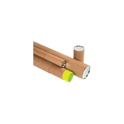 Clearance Unbranded 4" x 24" - Kraft Premium Telescoping Tube, 15/Case