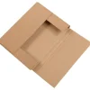 Online Partners Brand 11" x 8 1/2" x 3" Easy-Fold Mailers, 50/Bundle (M1183BFK)