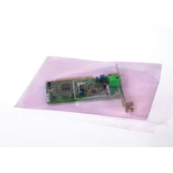 Online SI Products 6" x 10" Antistatic Layflat Poly Bags, 2 Mil, Pink, 1000/Carton (12025)