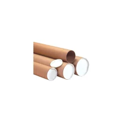 Hot Staples 5 x 72 Kraft Heavy Duty Mailing Tube, Brown, 15/Carton (P5072KHD)