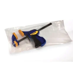 SI Products 5" x 10" Layflat Poly Bags, 3 Mil, Clear, 1000/Carton (755)