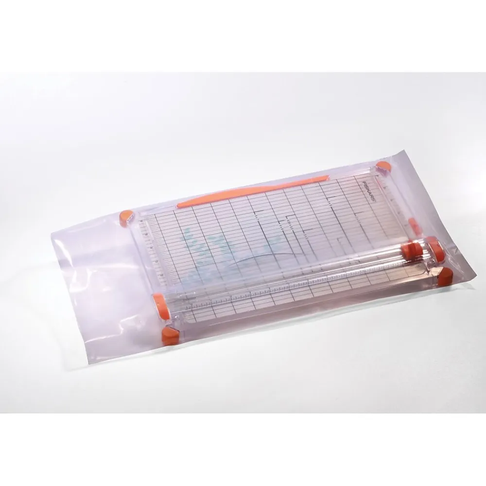 Outlet SI Products 9" x 12" Layflat Poly Bags, Bags on a Roll, 2 Mil, Clear, 1000/Roll (7725)