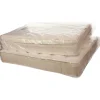 New SI Products 40" x 95" Layflat Poly Bags, Bags on a Roll, 3 Mil, Clear, 55/Roll (3110)