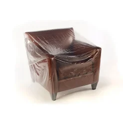 Sale SI Products 54" x 45" Layflat Poly Bags, Bags on a Roll, 1 Mil, Clear, 275/Roll (3165)
